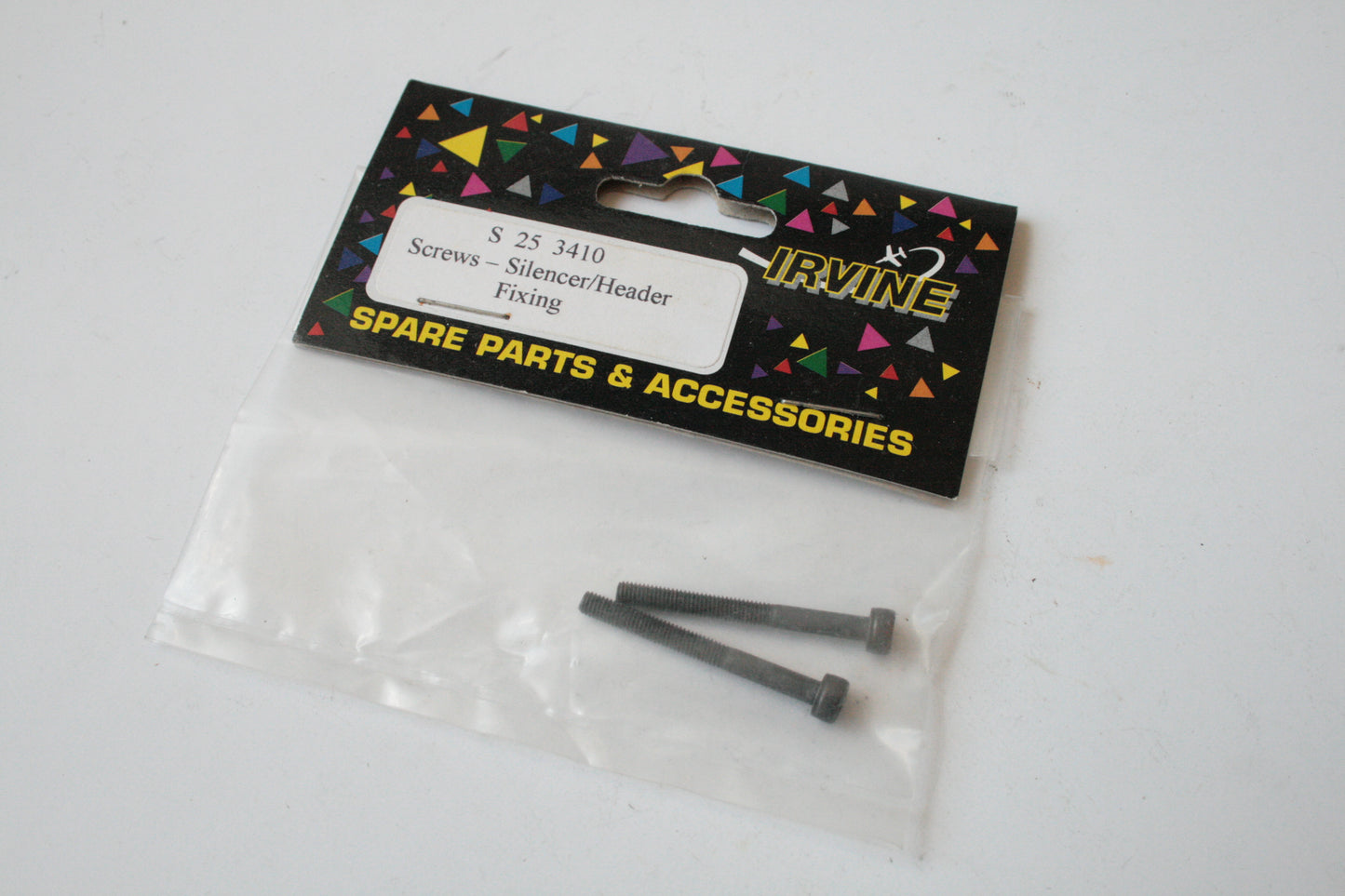 Irvine Exhaust Silencer Header Screws Fixings - S-25-3410 S 25 3410