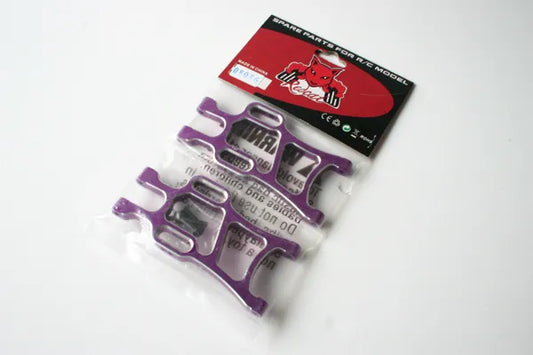 Redcat / HSP Purple Aluminium Rear Lower Suspension Arms - 08056 Volcano EPX