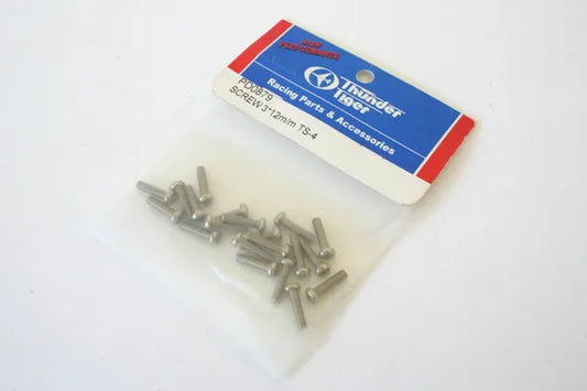 Thunder Tiger Screws 3 x 12mm TS-4 - PD0879