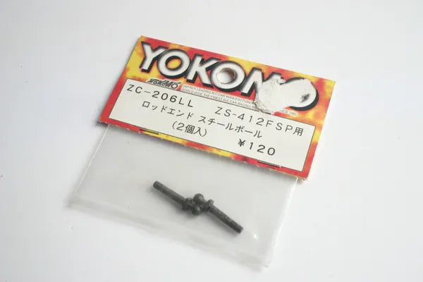 Yokomo ZC-206LL Lock End Steel Ball Studs For ZS-412FSP