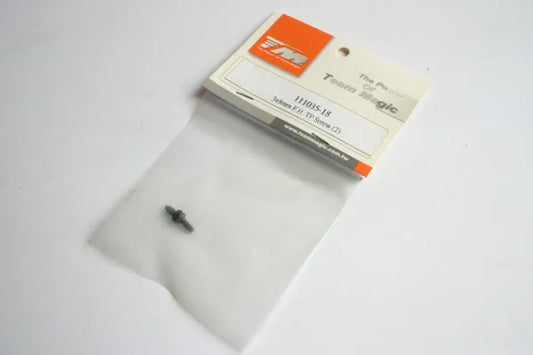 Team Magic 3x8mm F.H TP Screws (2) - 111135-18