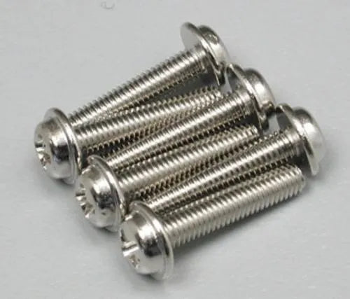 Traxxas 3187 Screws 3x15mm Washerhead Machine (6)