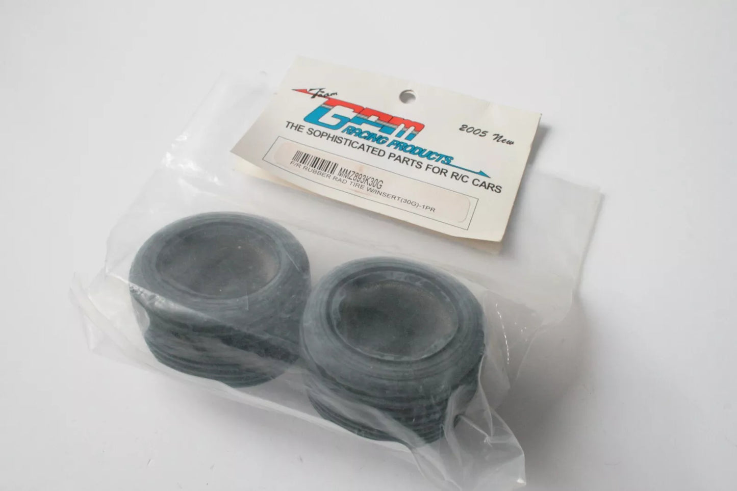 GPM F/R Rubber Radial Tyres W/Inserts For Kyosho Mini-Z Monster - MMZ893K30G